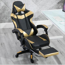 Load image into Gallery viewer, Adjustable leather office chair