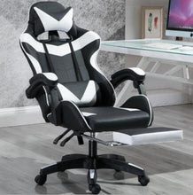 Load image into Gallery viewer, Adjustable leather office chair